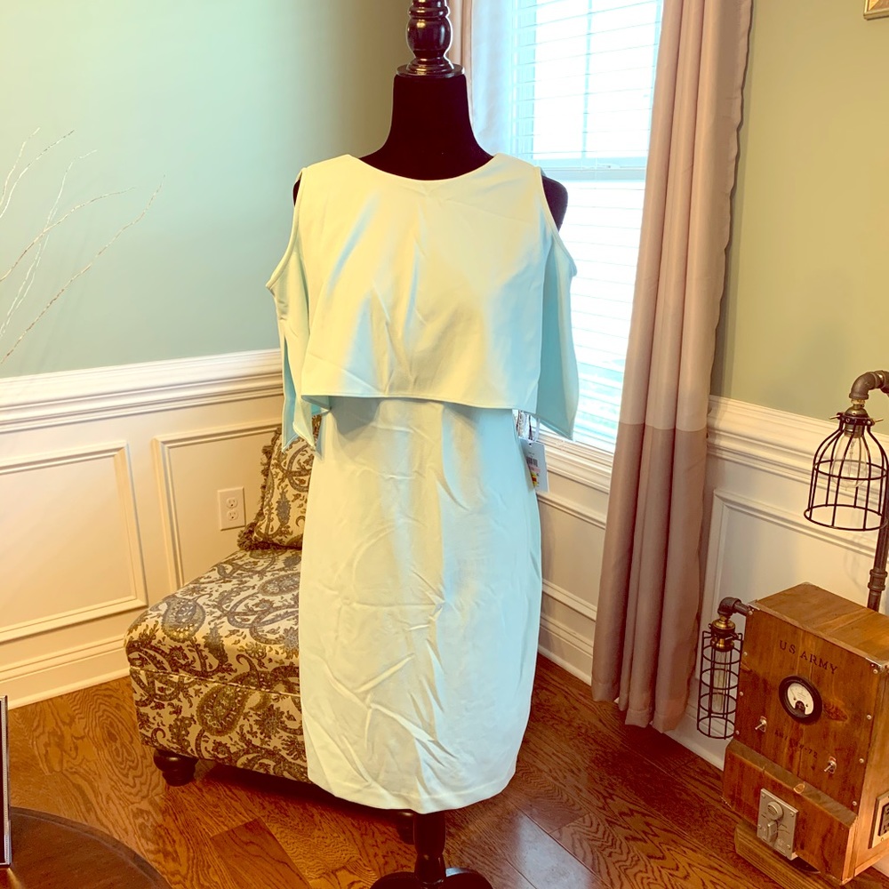 Mint Green Calvin Klein Career Dress